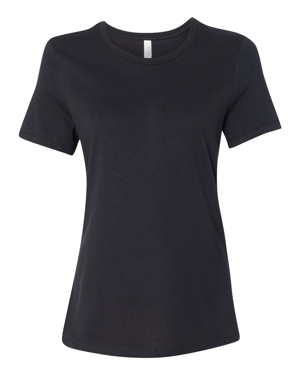 Vintage Black Color Women’s Relaxed Jersey Tee
