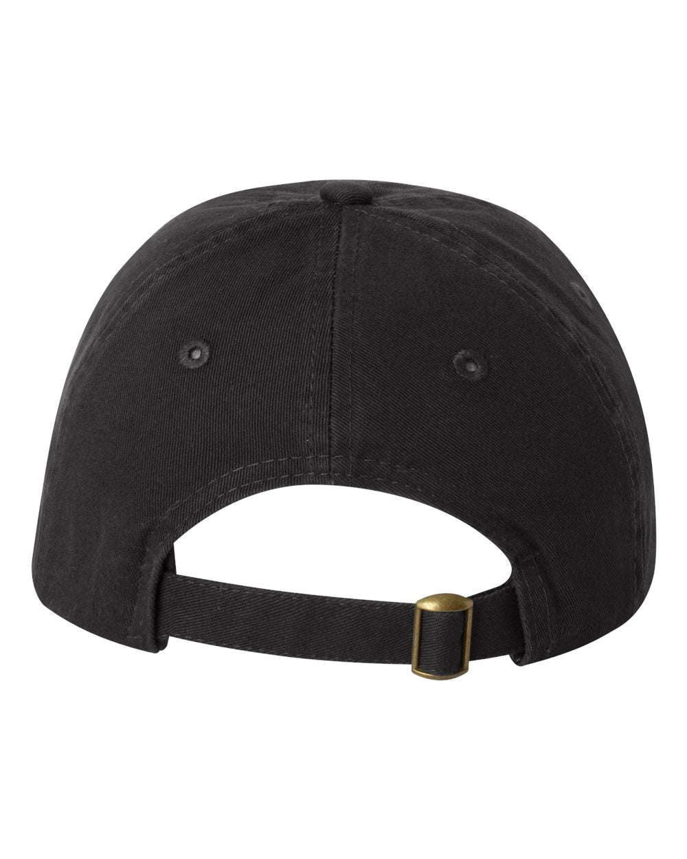Valucap Small Fit Bio-Washed Dad's Cap VC300Y Baby Blue Color Valucap Small Fit Bio-Washed Dad's Cap Back View