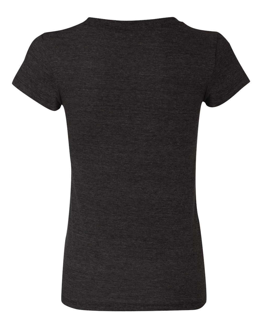 Charcoal Black Triblend Color Women's Triblend Tee