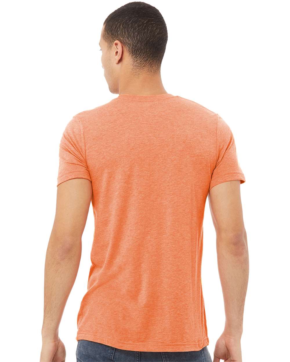 BELLA + CANVAS Unisex Triblend Tee 3413 #colormdl_Orange Triblend
