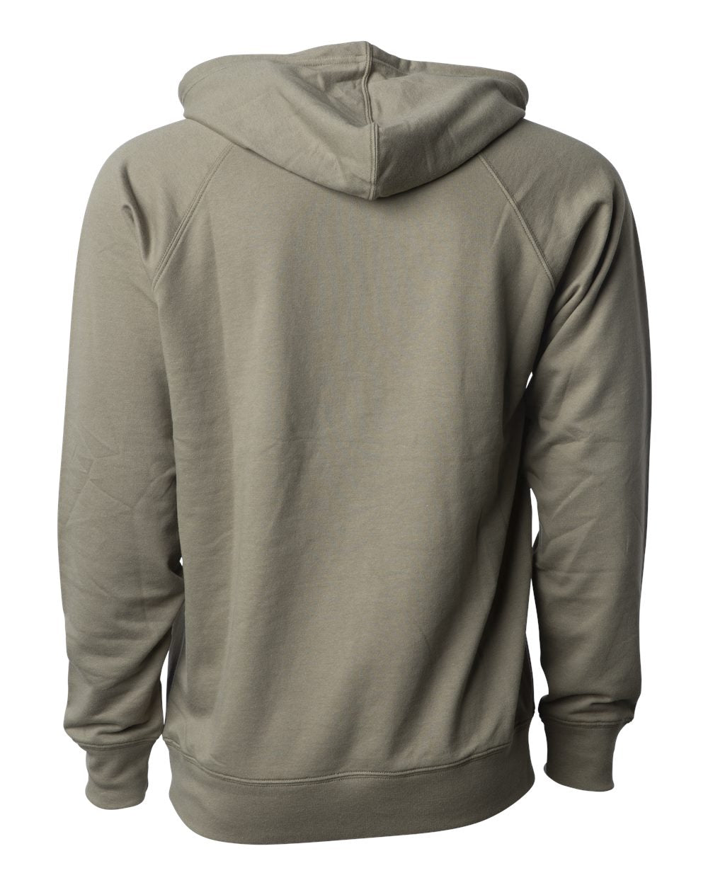 Independent Trading Co. Icon Unisex Lightweight Loopback Terry Hooded Sweatshirt SS1000 #color_Olive