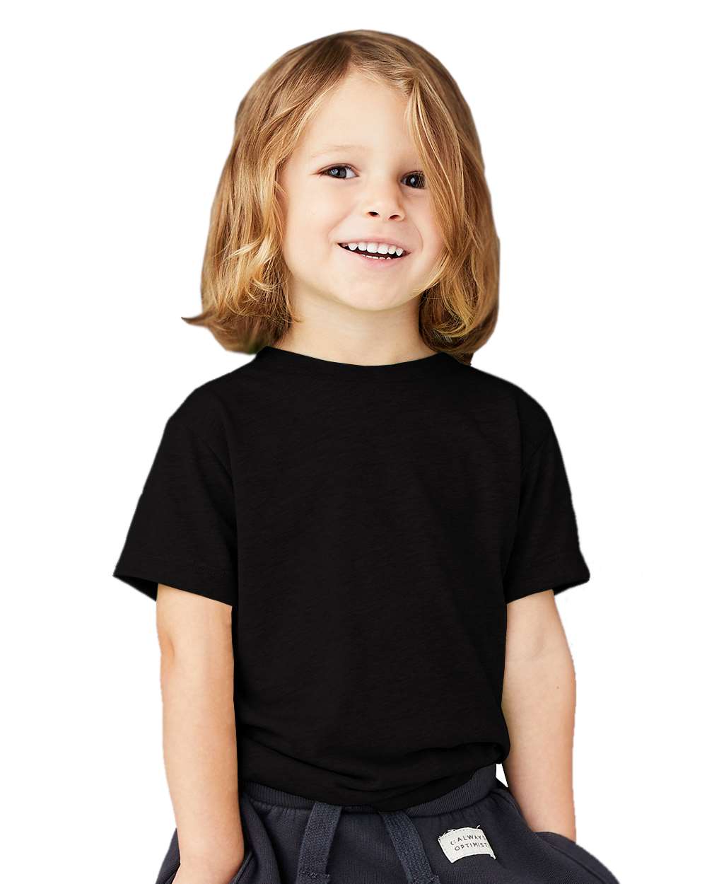 mdl Solid Black Triblend Color Triblend Toddler Triblend Tee