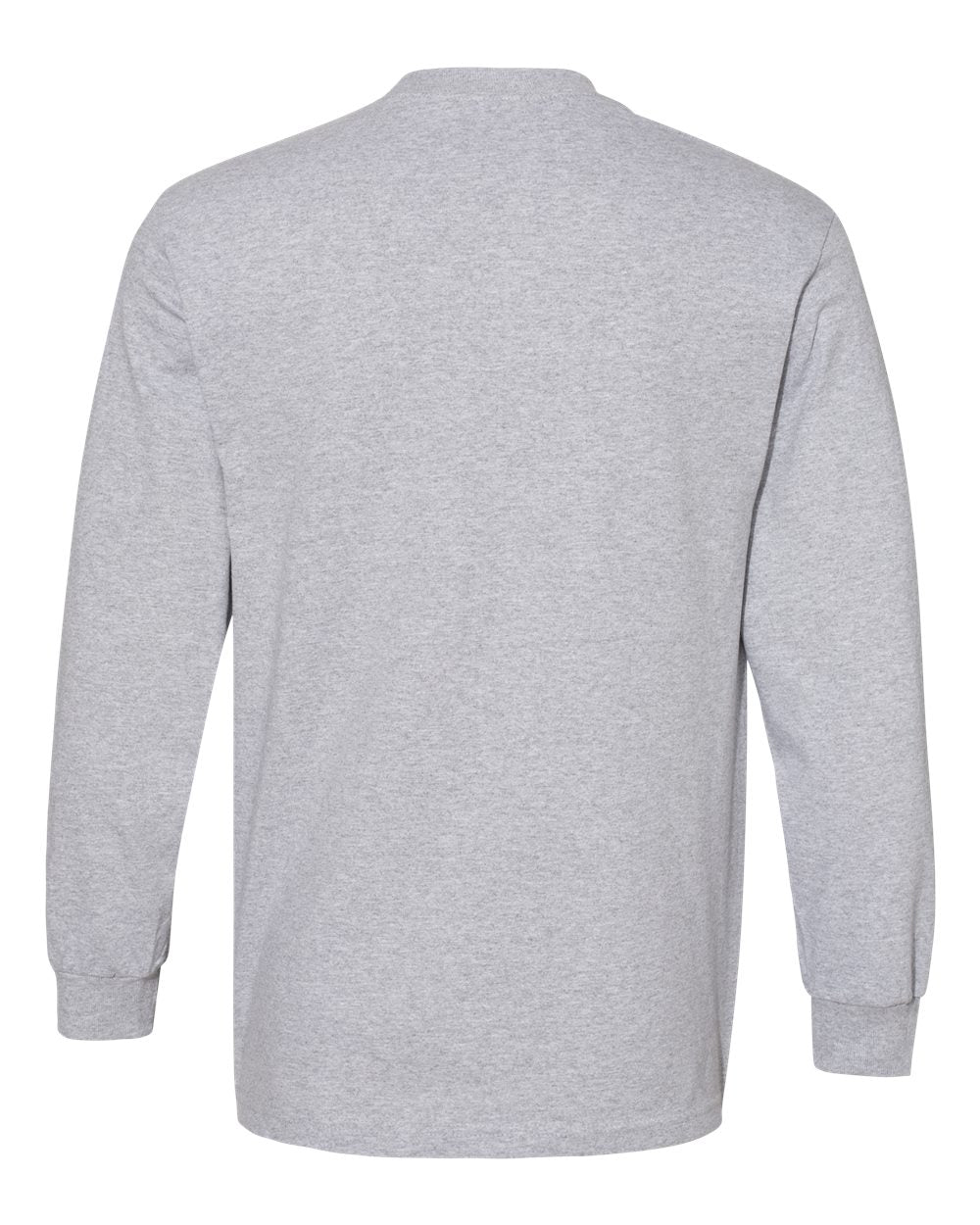 American Apparel  1304 Unisex Heavyweight Cotton Long Sleeve Tee #color_Heather Grey