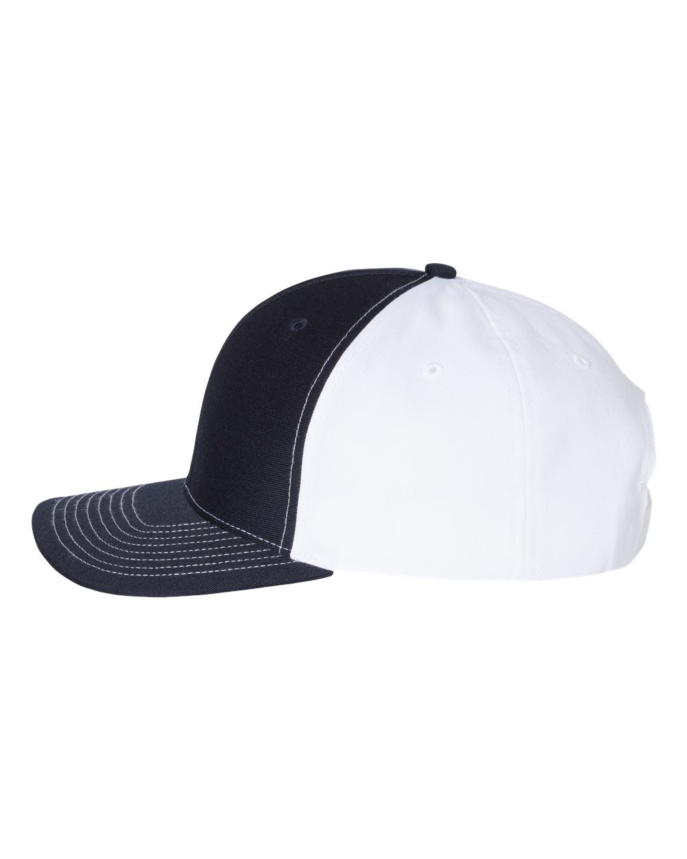 Richardson Twill Back Trucker Cap 312 #color_Navy/ White