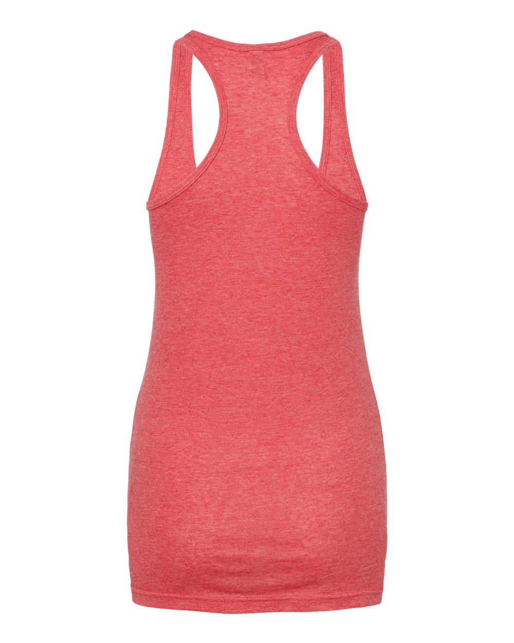 M&O Women's Racerback Blend Tank 3590 #color_Heather Red