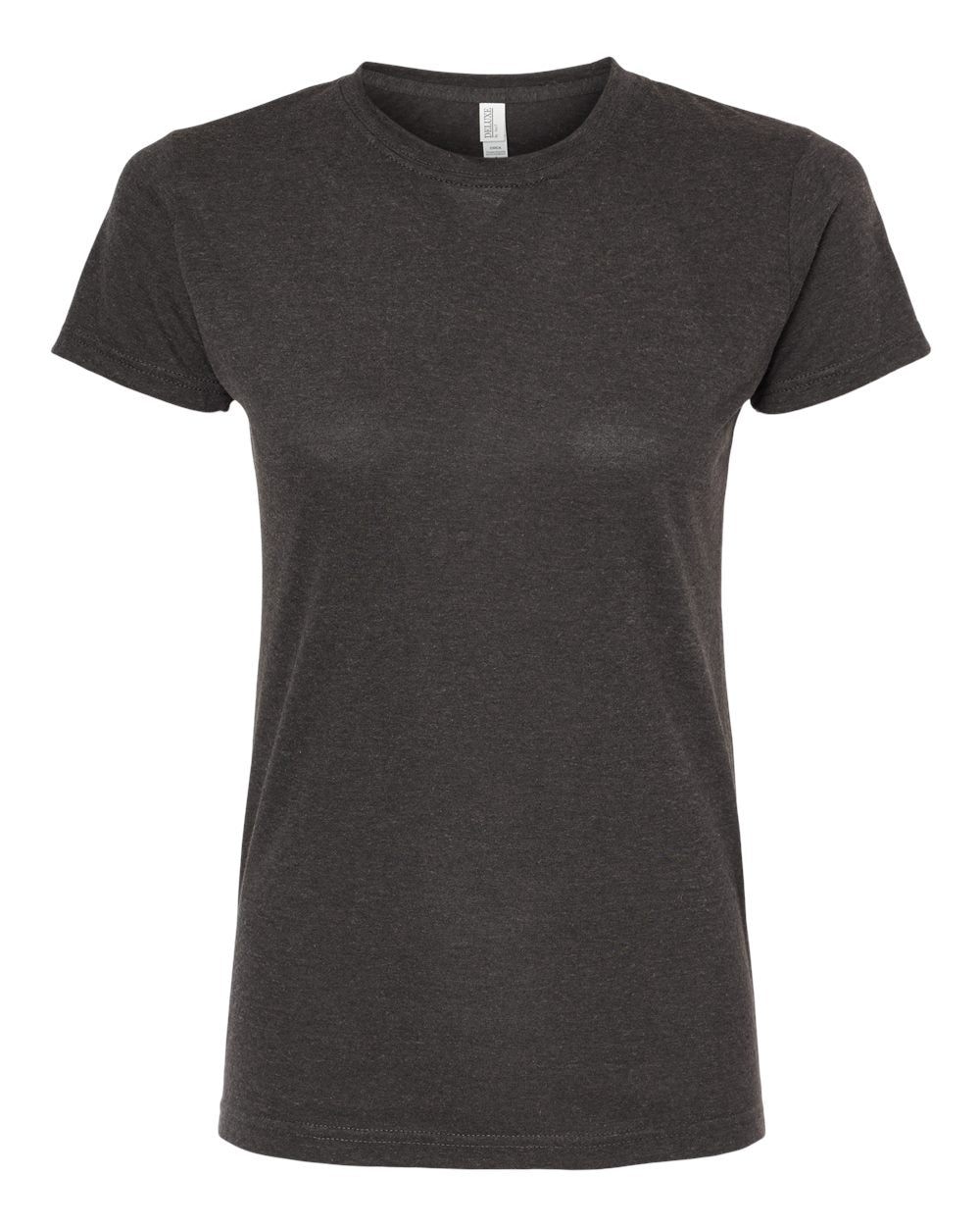M&O Women's Deluxe Blend T-Shirt 3540 #color_Heather Graphite