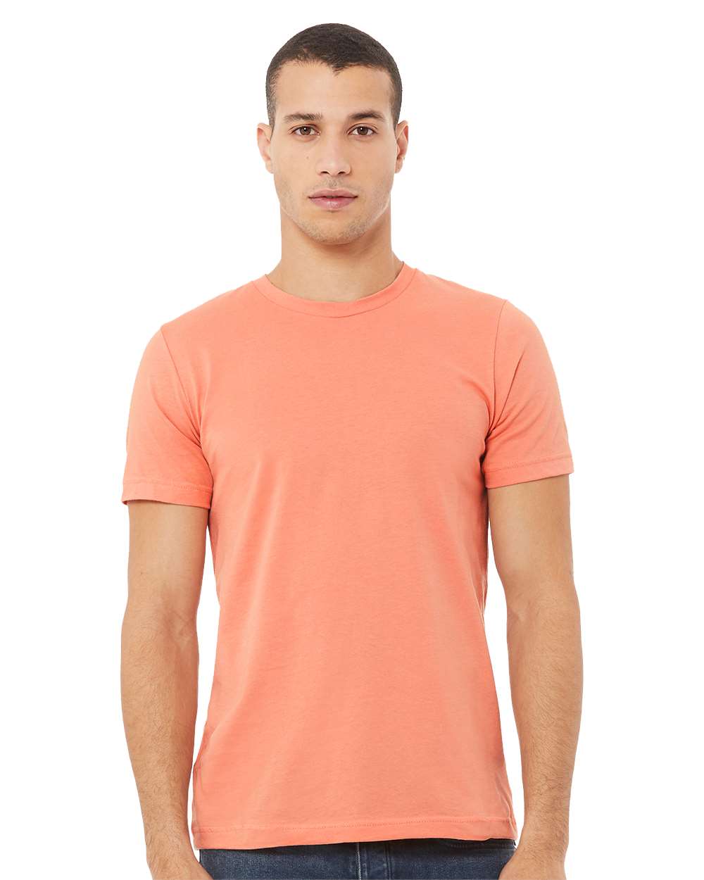 BELLA + CANVAS Unisex Jersey Tee 3001 mdl Sunset Color Unisex Jersey Tee