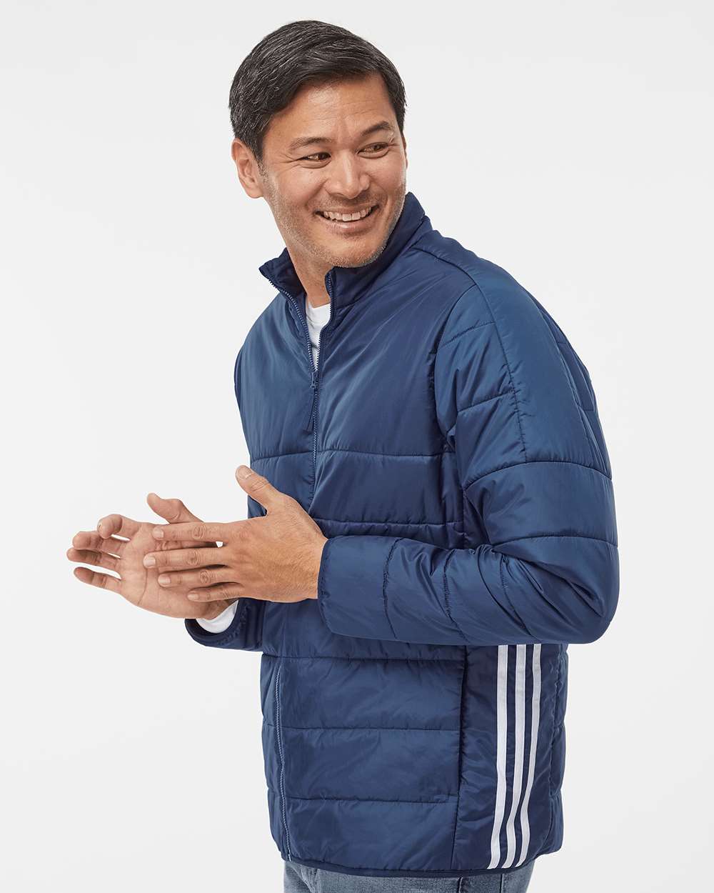 Adidas A570 Puffer Jacket #colormdl_Team Navy Blue
