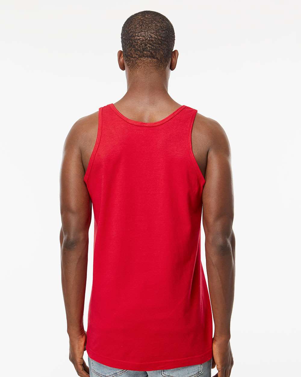 M&O Tank Top 4505 #colormdl_Fine Red