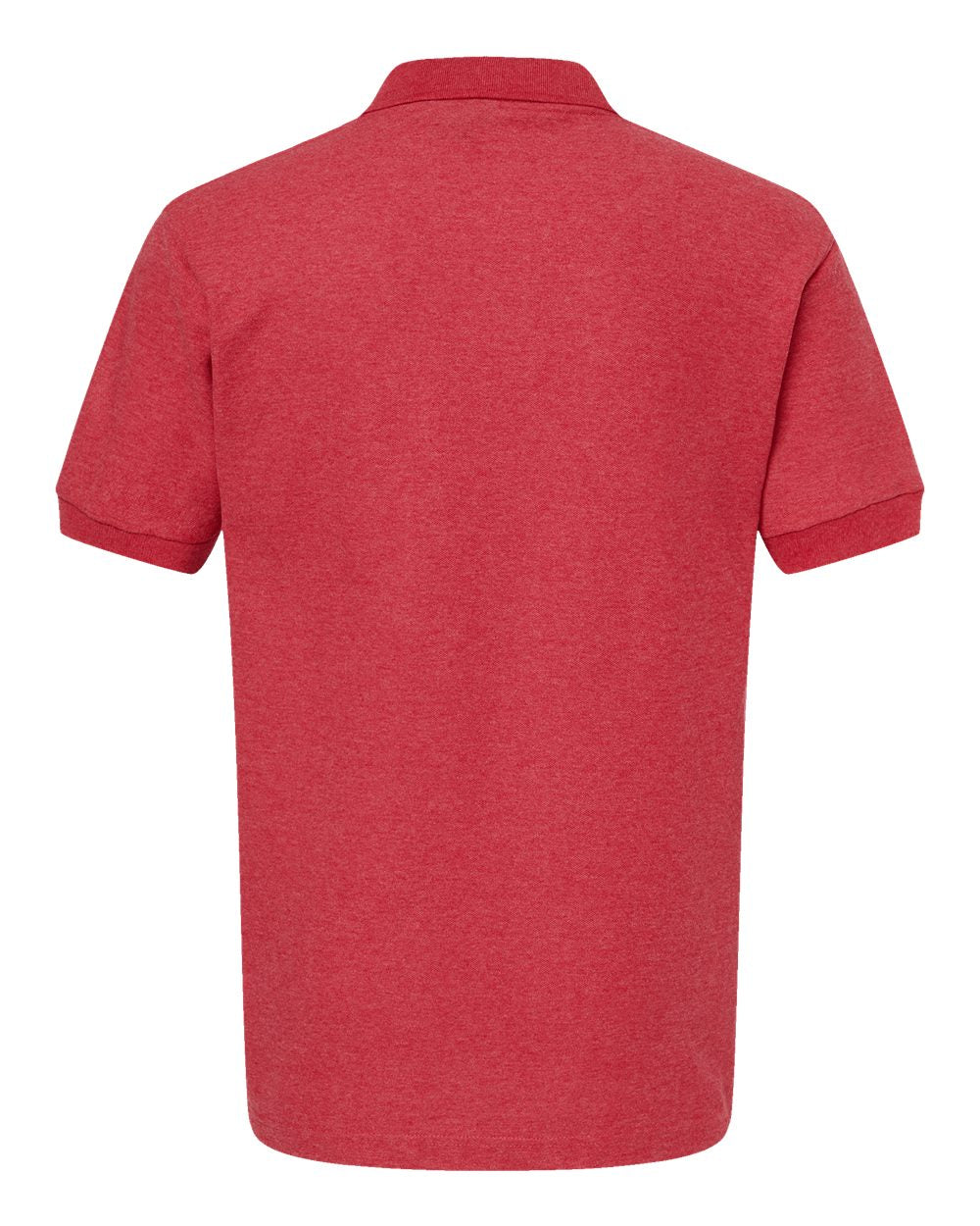 M&O Soft Touch Polo 7006 #color_Heather Red