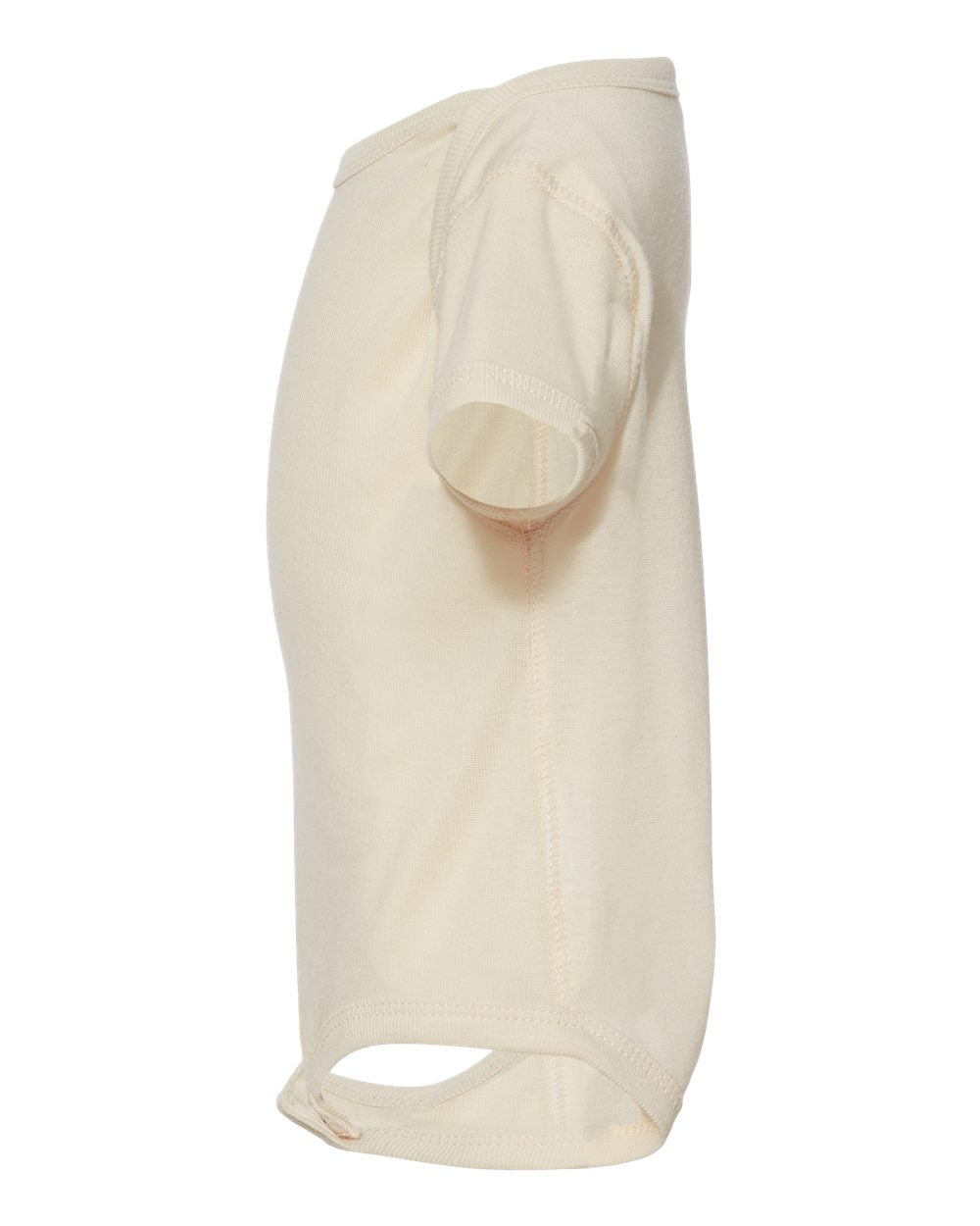 Rabbit Skins Infant Baby Rib Bodysuit 4400 #color_Natural