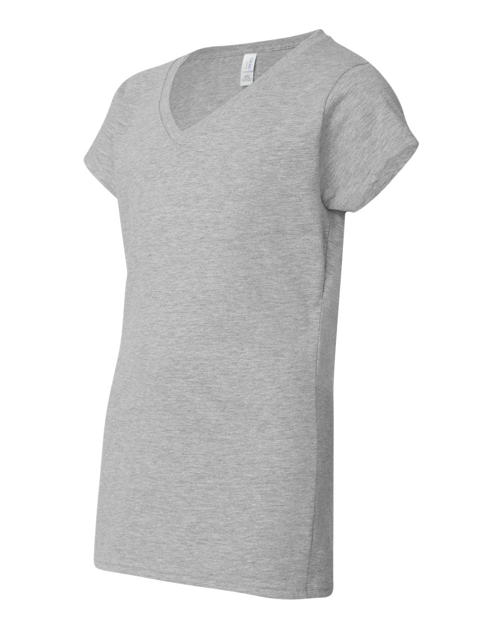 Gildan Softstyle® Women’s V-Neck T-Shirt 64V00L #color_Sport Grey