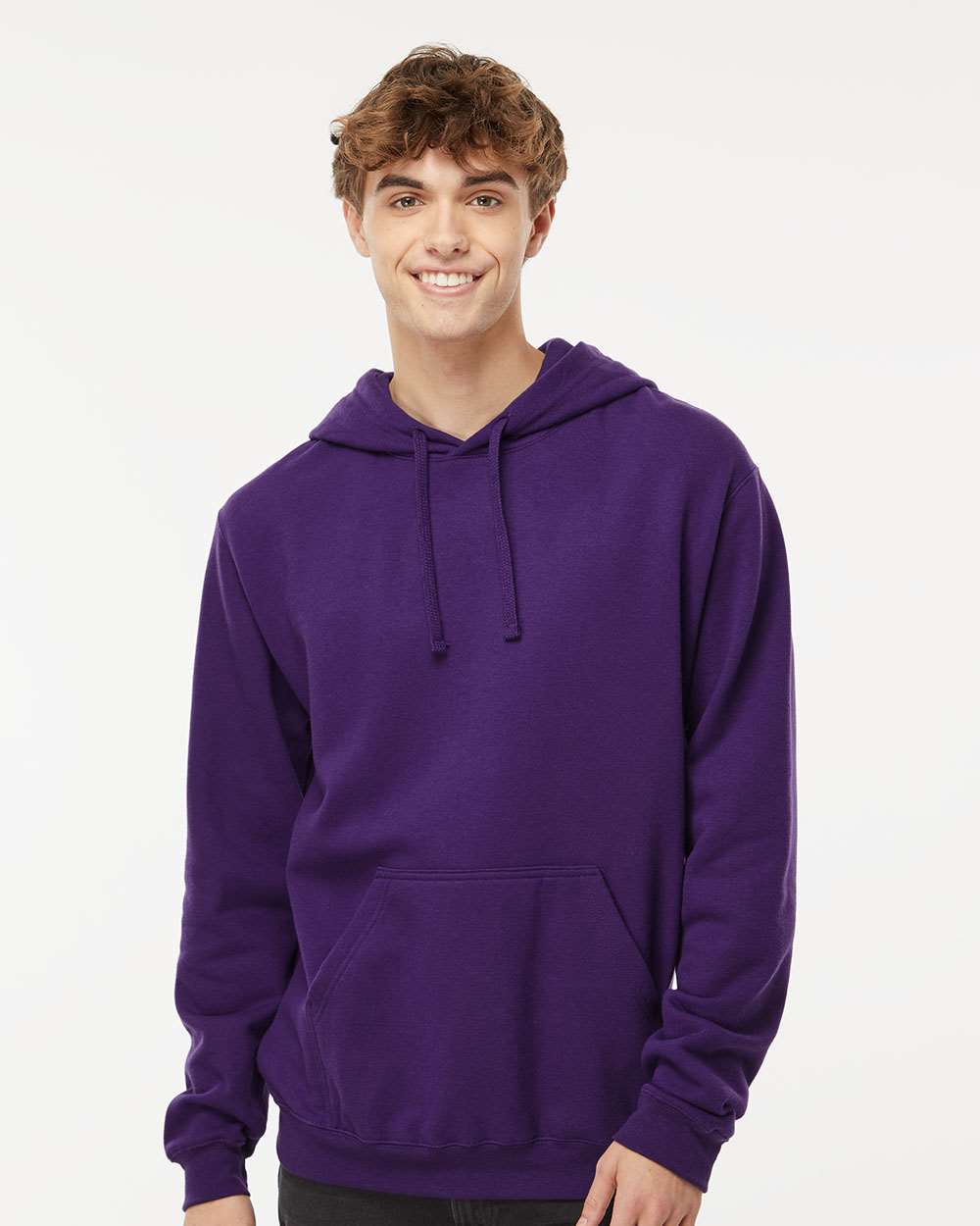 M&O Unisex Pullover Hoodie 3320 #colormdl_Purple