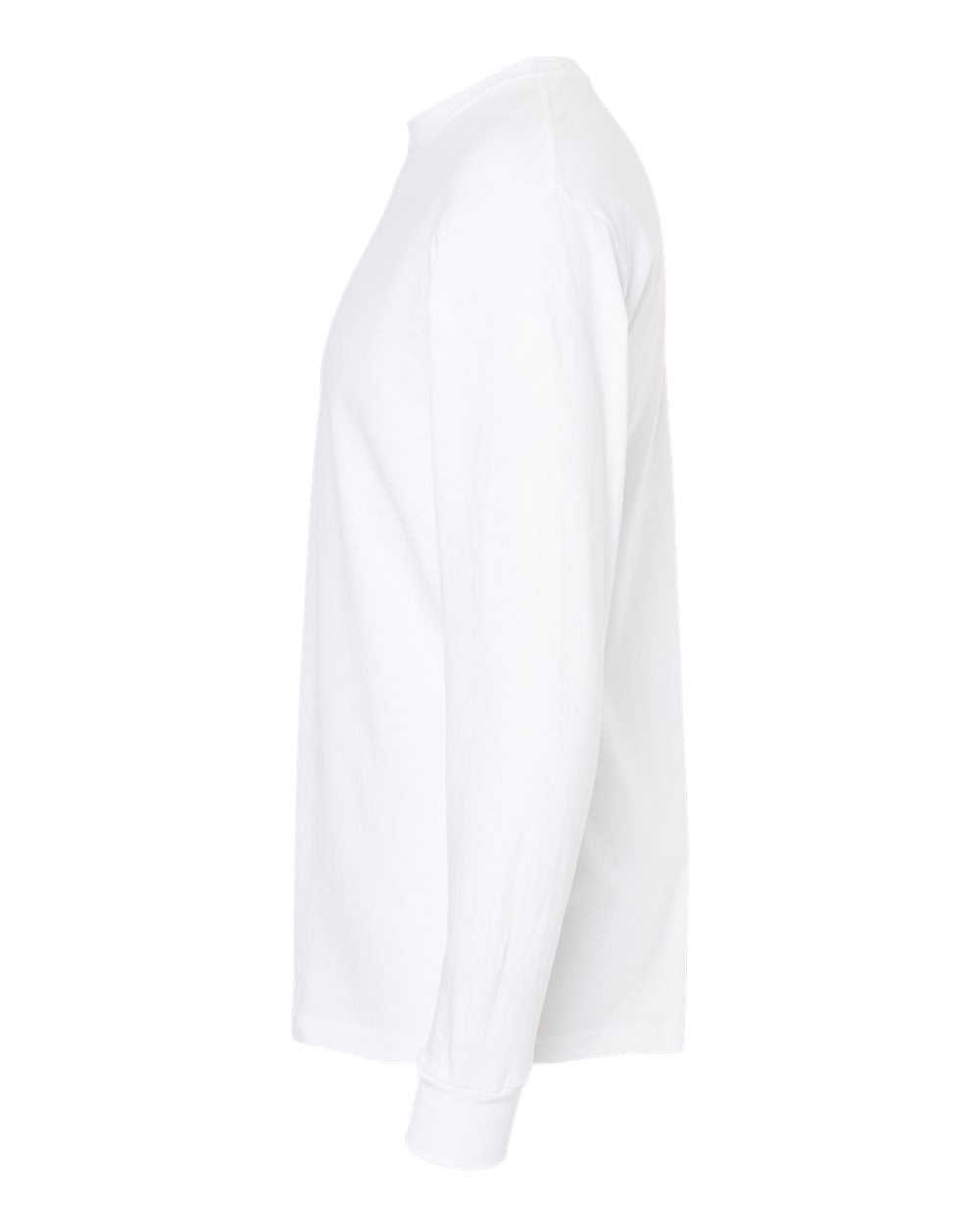 M&O Gold Soft Touch Long Sleeve T-Shirt 4820 #color_White