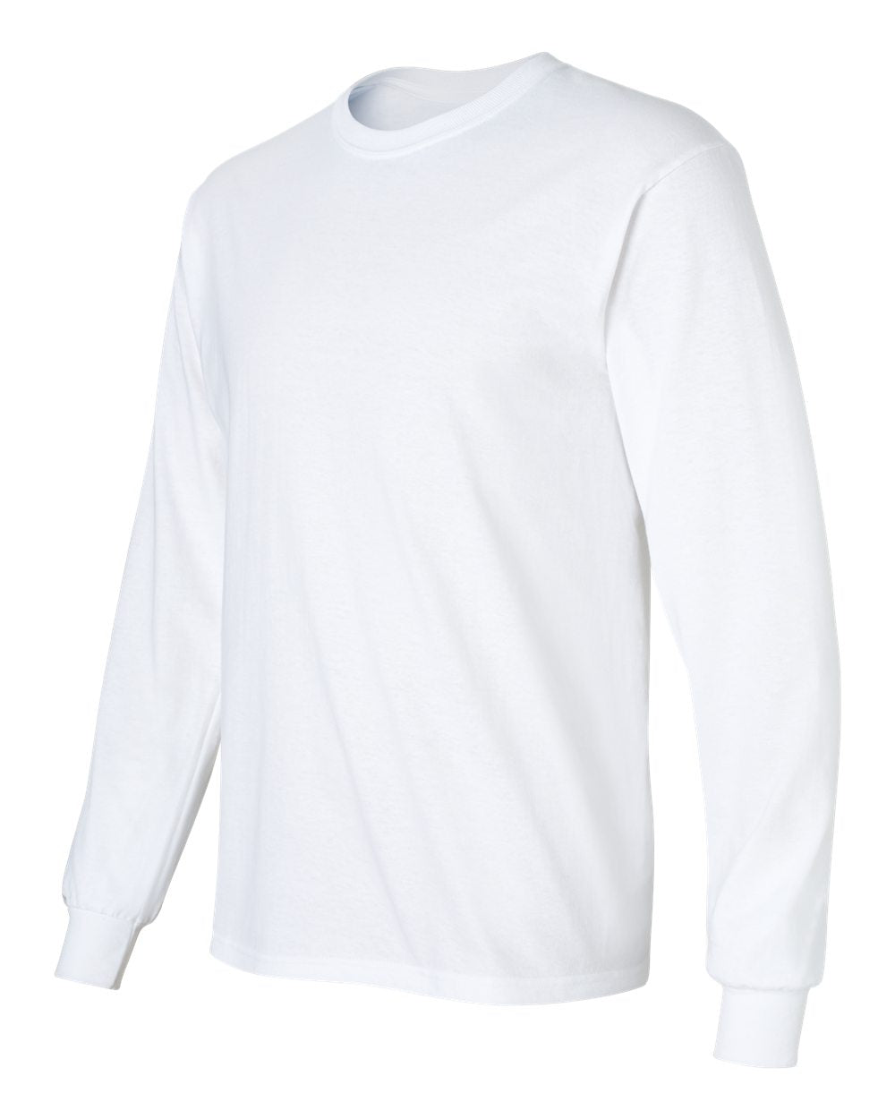Gildan Ultra Cotton® Long Sleeve T-Shirt 2400 #color_White