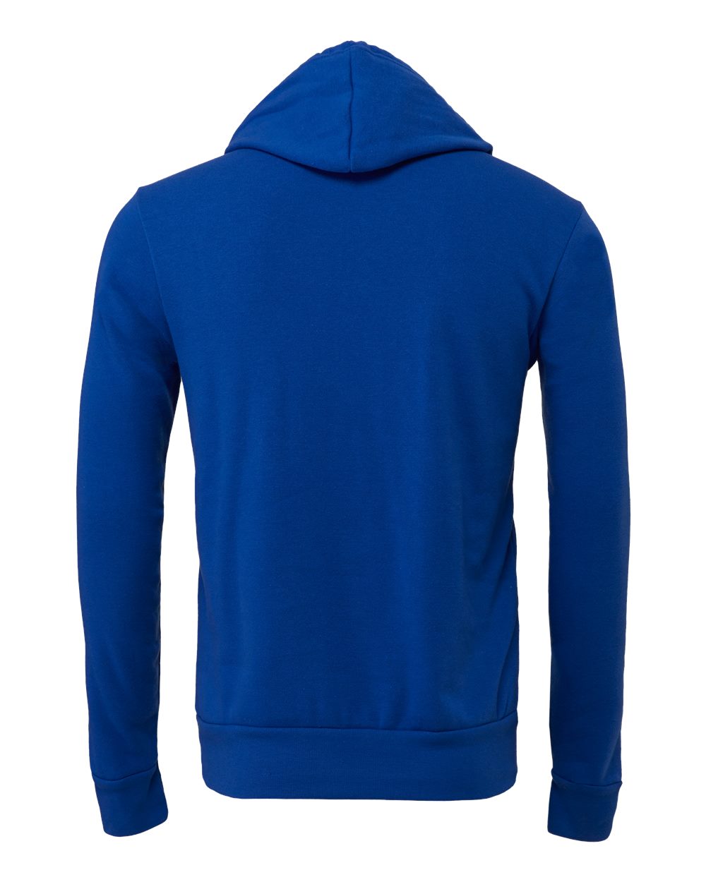 BELLA + CANVAS Unisex Sponge Fleece Hoodie 3719 True Royal Color Unisex Sponge Fleece Hoodie