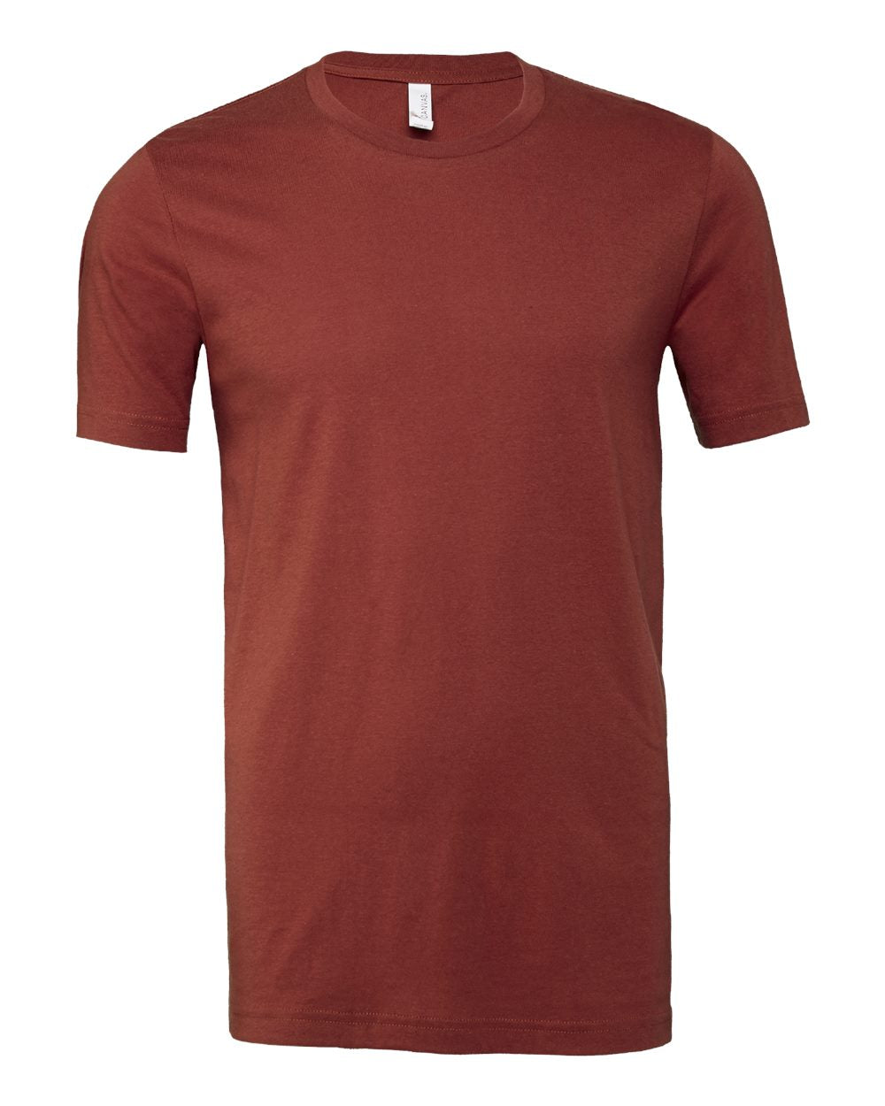 BELLA + CANVAS Unisex Jersey Tee 3001 Rust Color Unisex Jersey Tee