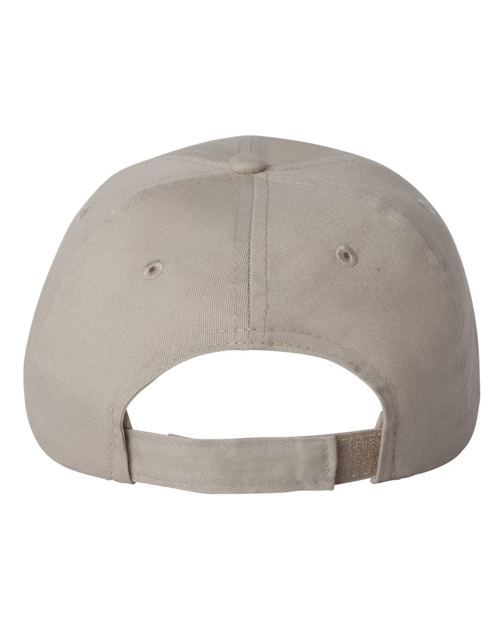 Khaki Color Valucap Econ Cap Back View