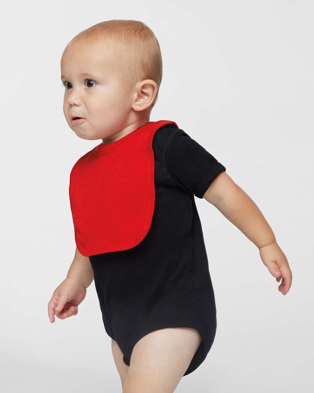 Rabbit Skins Infant Baby Rib Bodysuit 4400 #colormdl_Black