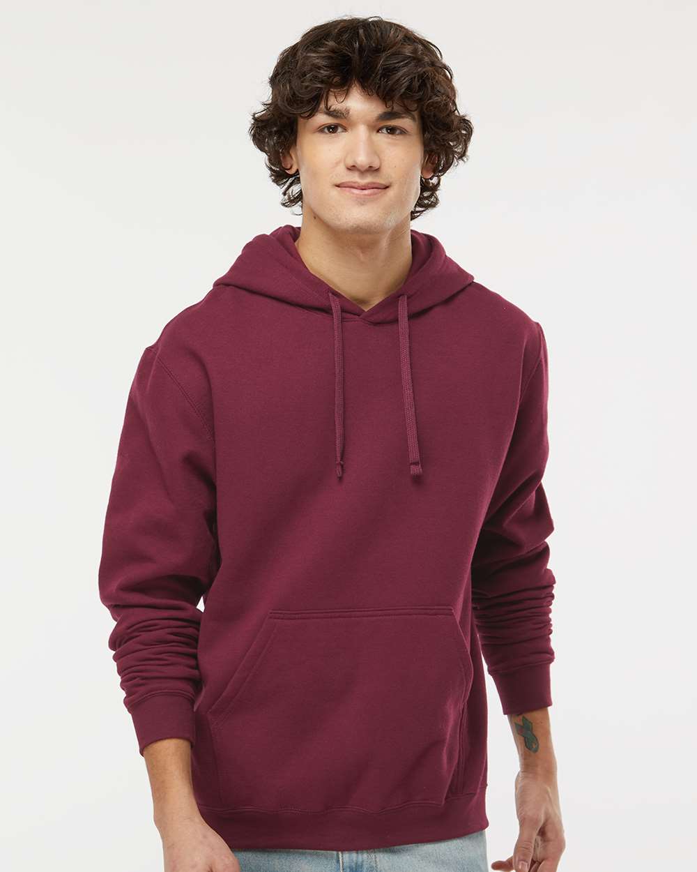 M&O Unisex Pullover Hoodie 3320 #colormdl_Maroon