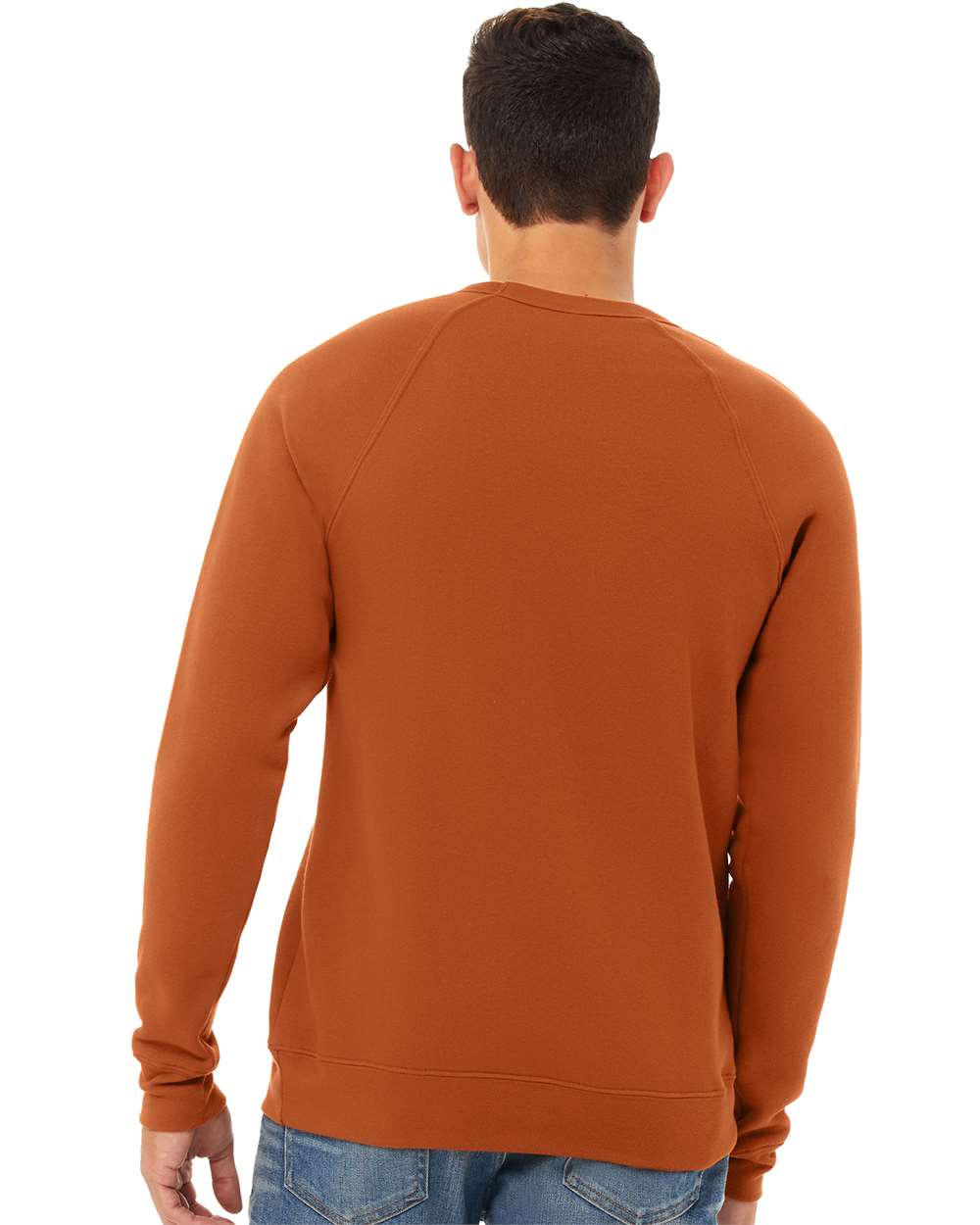 mdl Autumn Color Unisex Sponge Fleece Raglan Crewneck Sweatshirt