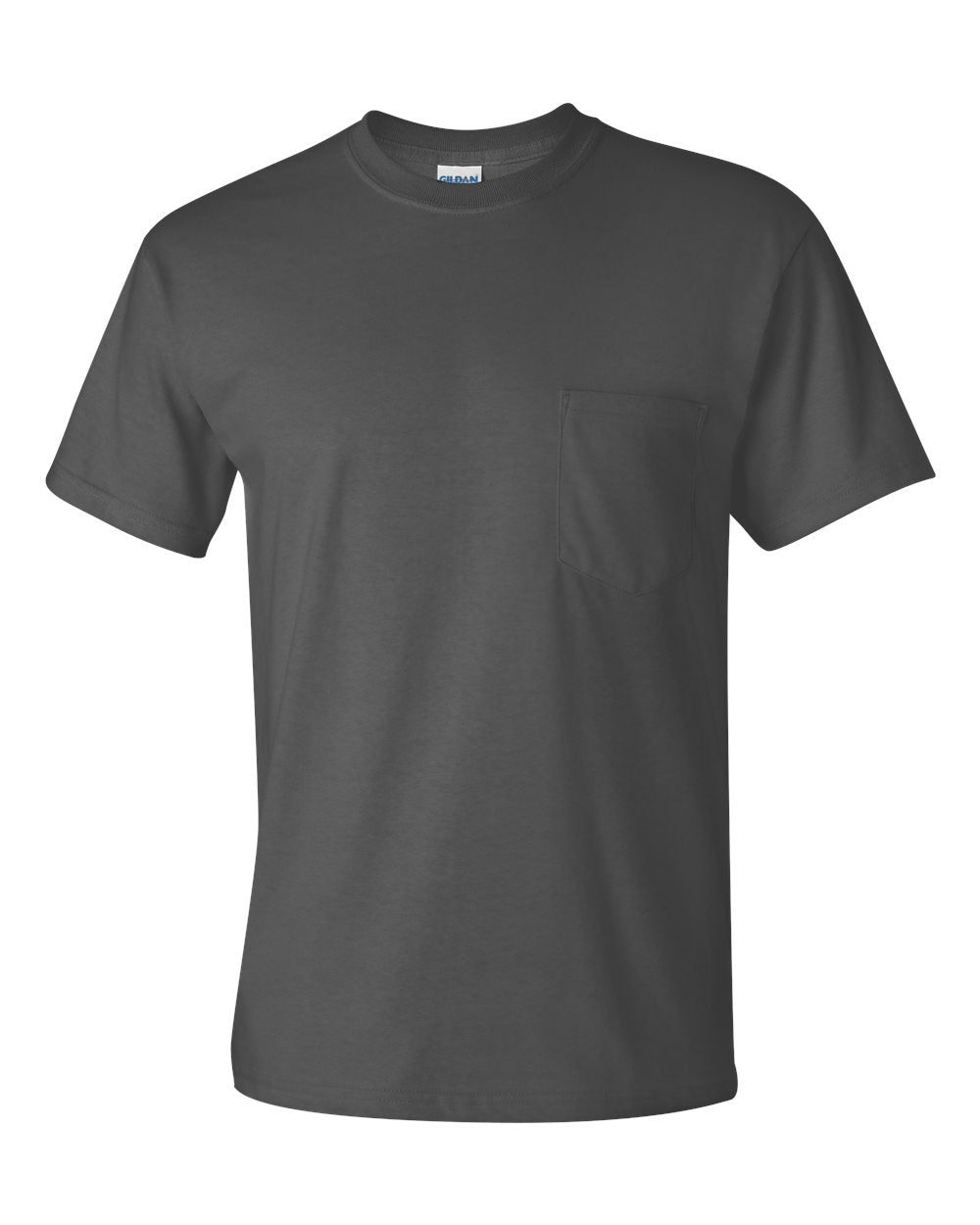 Gildan Ultra Cotton® Pocket T-Shirt 2300 #color_Charcoal