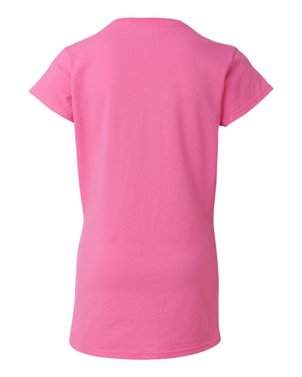 Gildan Softstyle® Women’s V-Neck T-Shirt 64V00L #color_Azalea