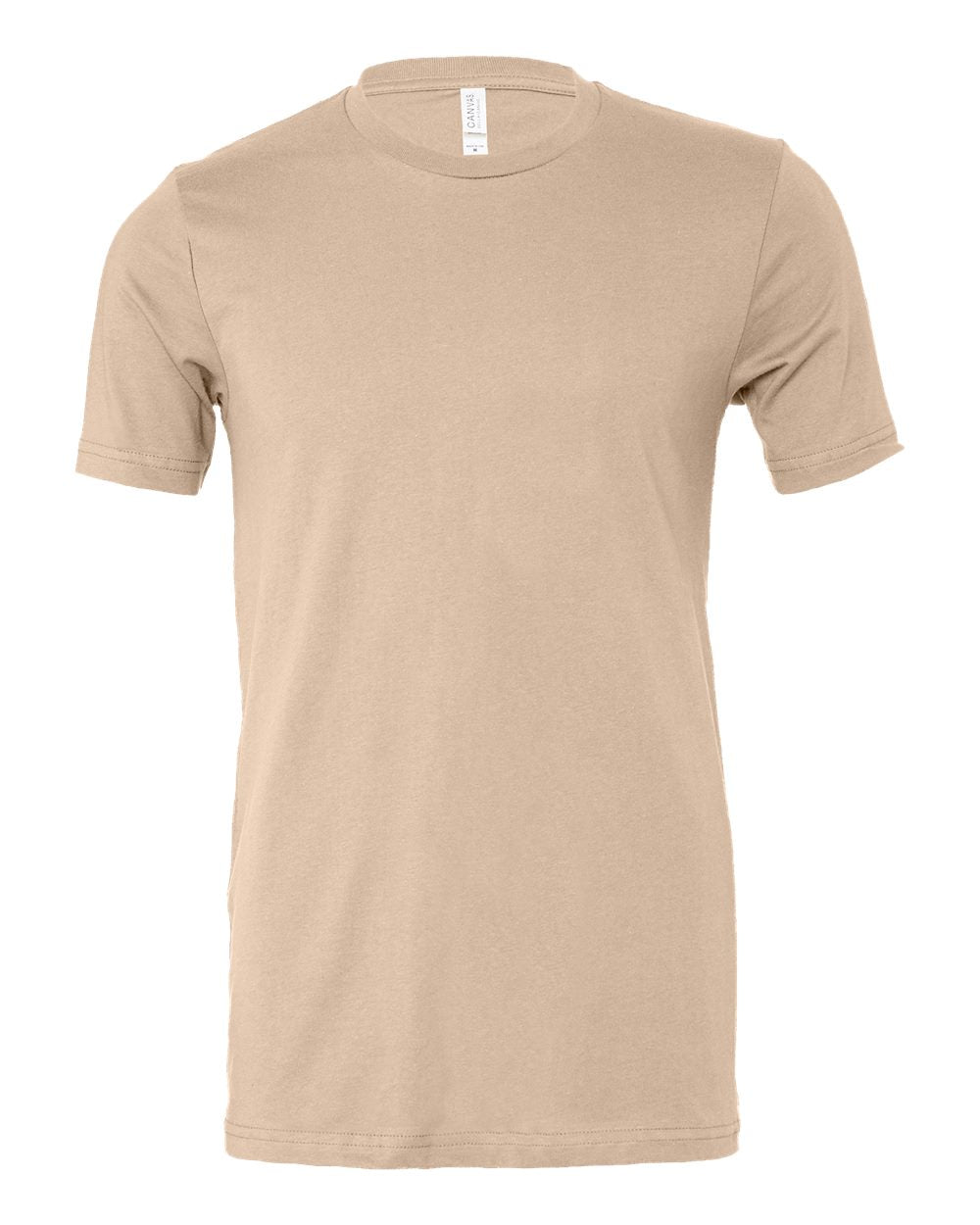 BELLA + CANVAS Unisex Jersey Tee 3001 Tan Color Unisex Jersey Tee