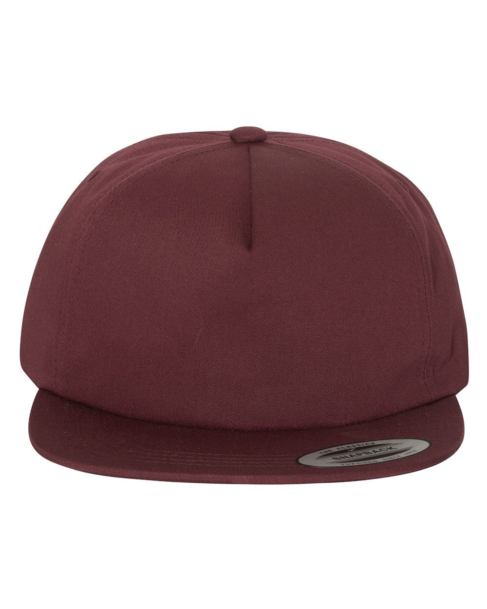 YP Classics Unstructured Five-Panel Snapback Cap 6502