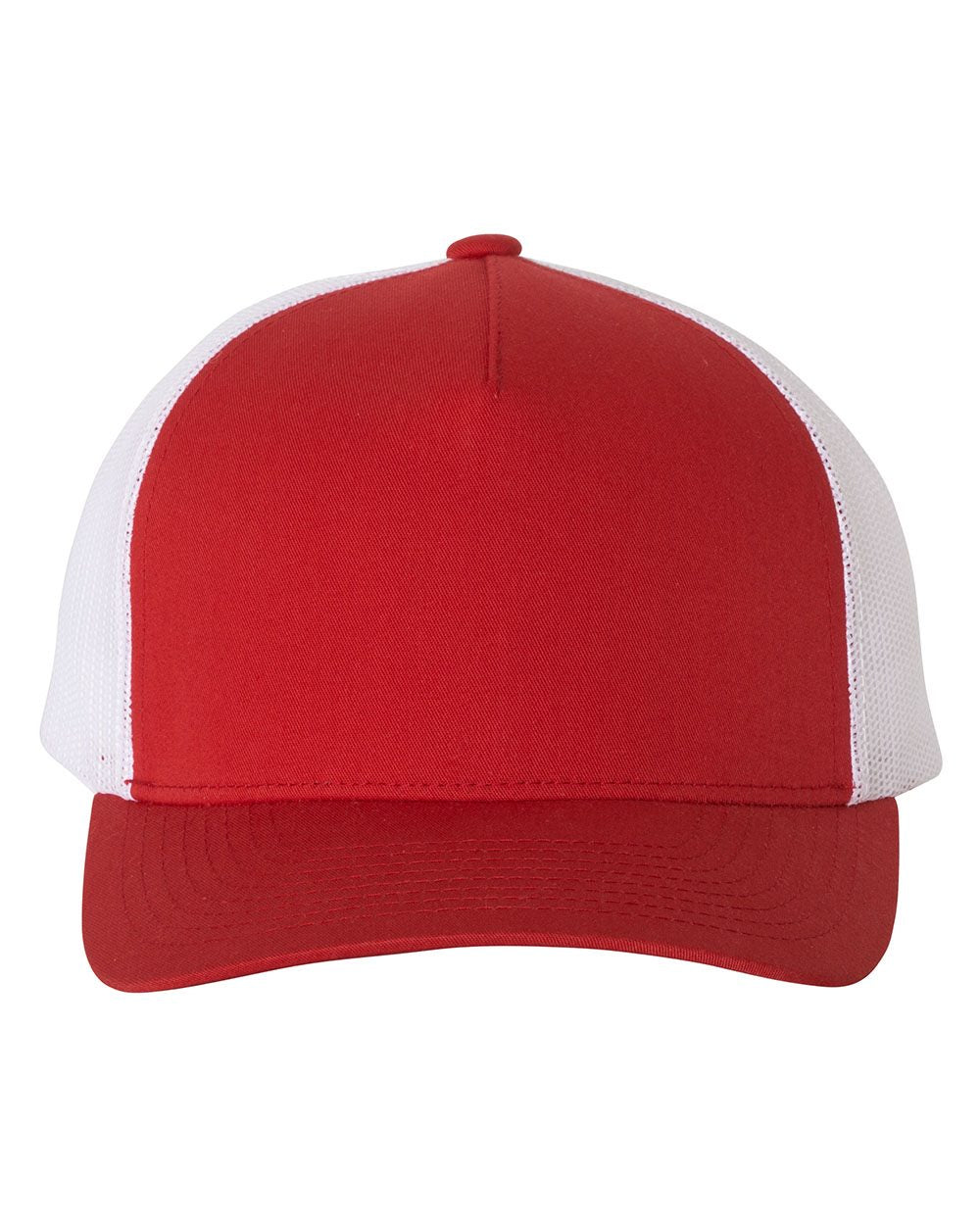 Retro Trucker Cap in red and white colo