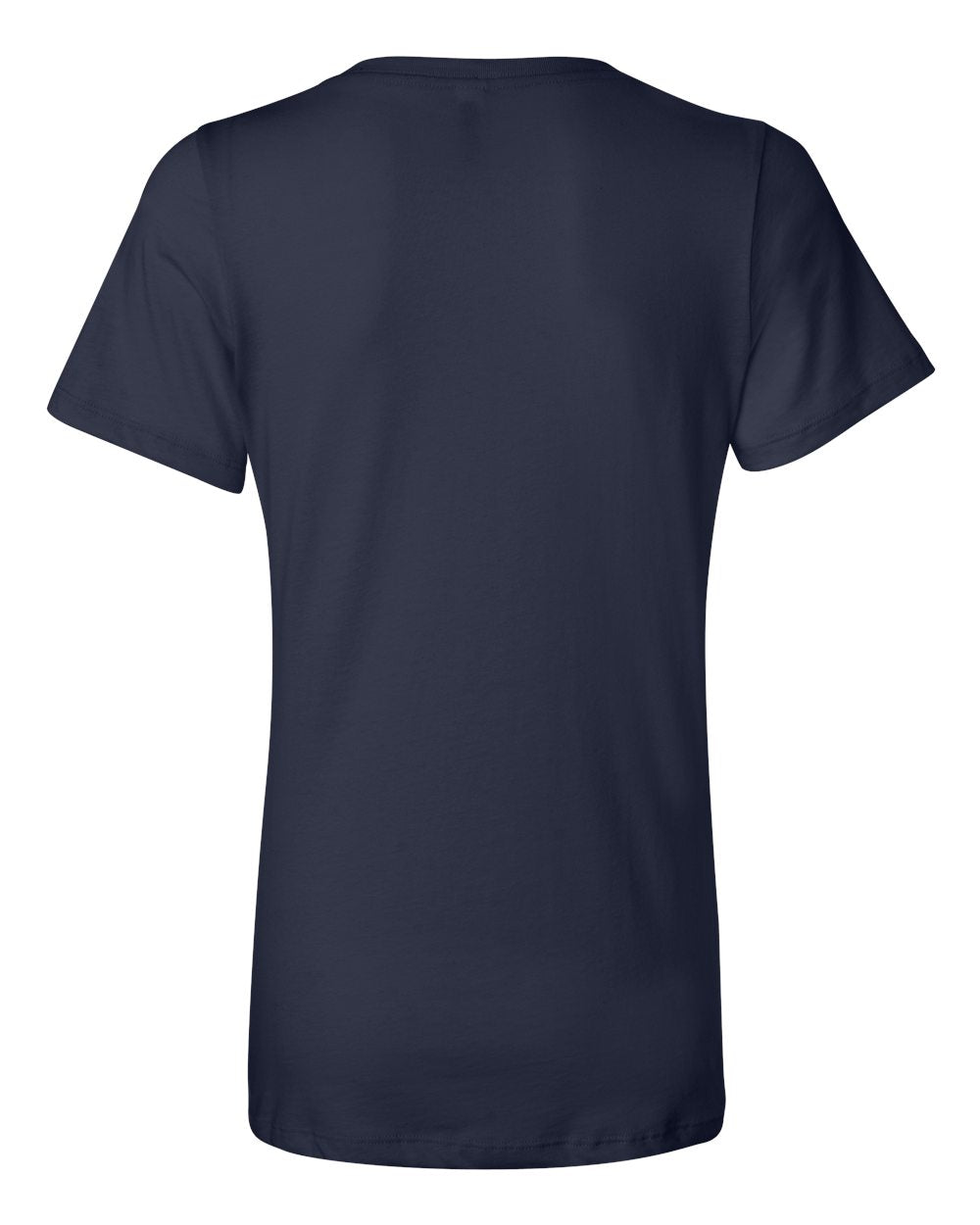 Navy Color Women’s Relaxed Jersey V-Neck Tee