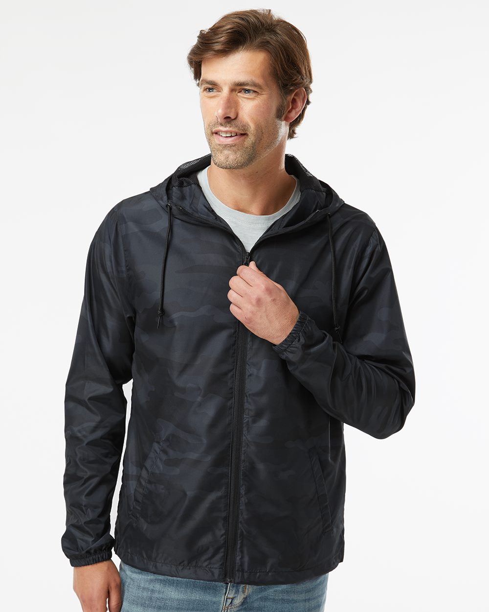 Independent Trading Co. Unisex Lightweight Windbreaker Full-Zip Jacket EXP54LWZ