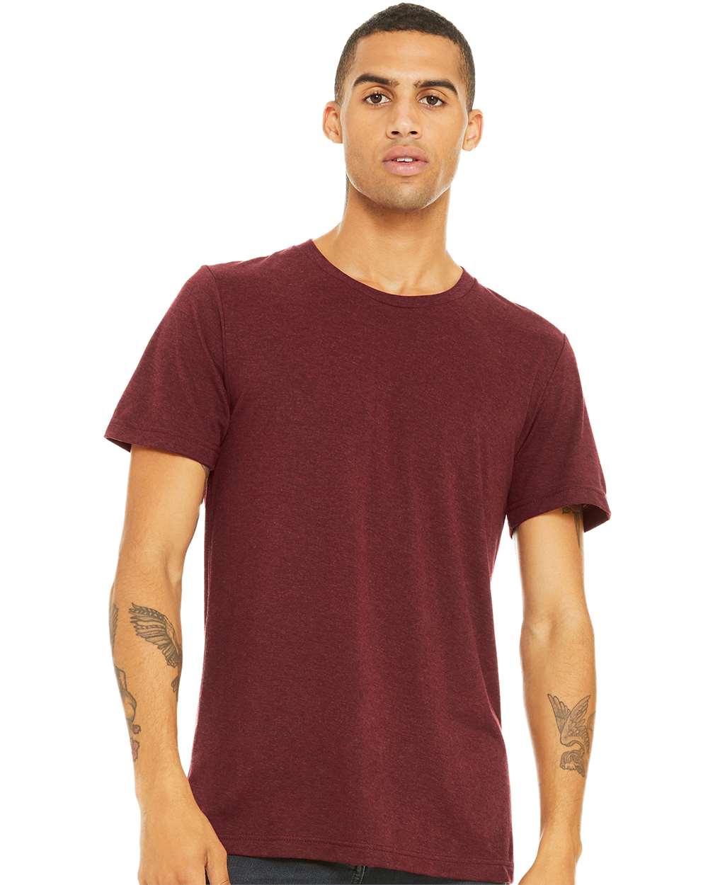 mdl Cardinal Triblend Color Unisex Triblend Tee