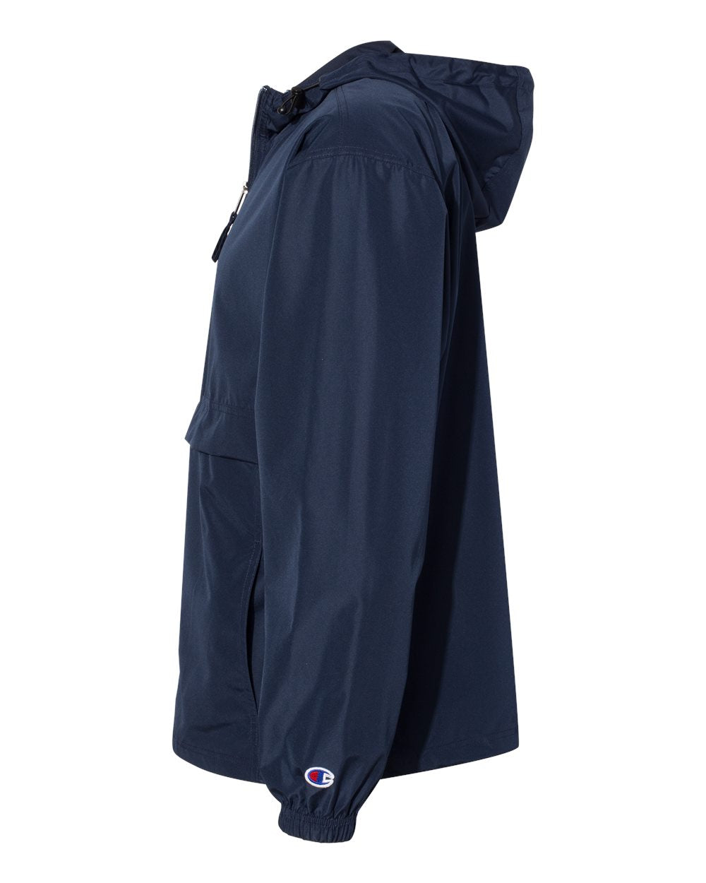 Champion Packable Quarter-Zip Jacket CO200 #color_Navy