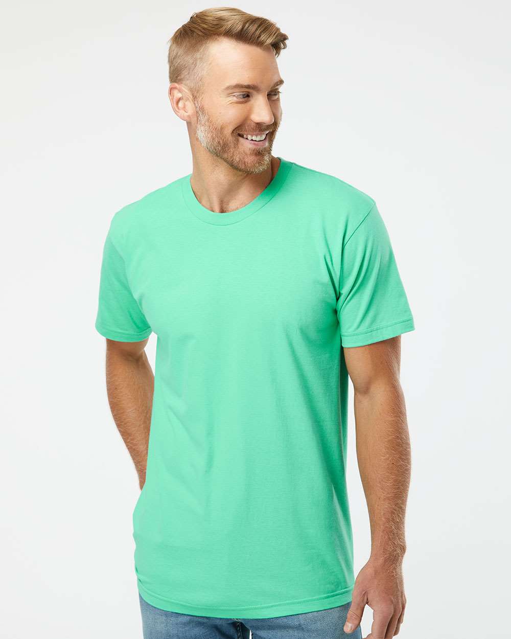 American Apparel 2001 Fine Jersey Tee #colormdl_Mint