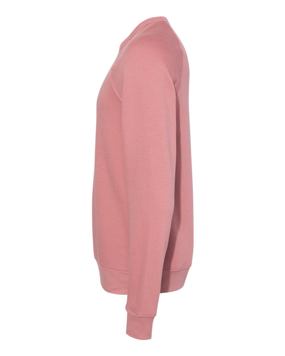 Mauve Color Unisex Sponge Fleece Raglan Crewneck Sweatshirt