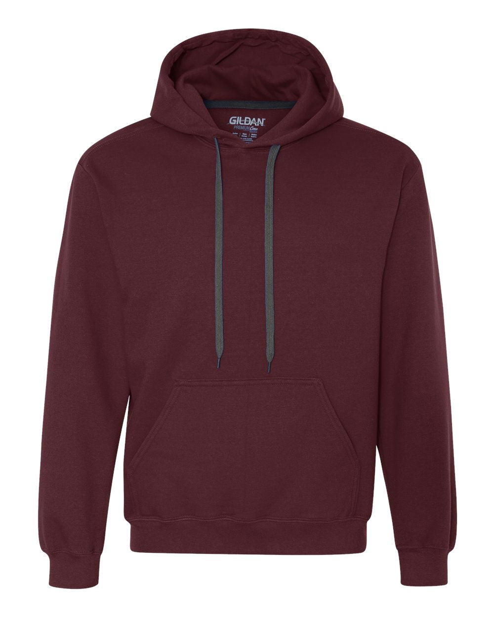 Gildan Premium Cotton® Hooded Sweatshirt 92500 #color_Maroon