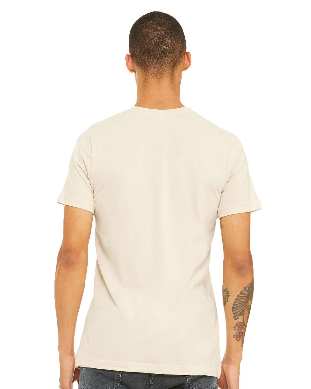 BELLA + CANVAS Unisex Jersey Tee 3001 mdl Natural Color BELLA + CANVAS Unisex Jersey Tee