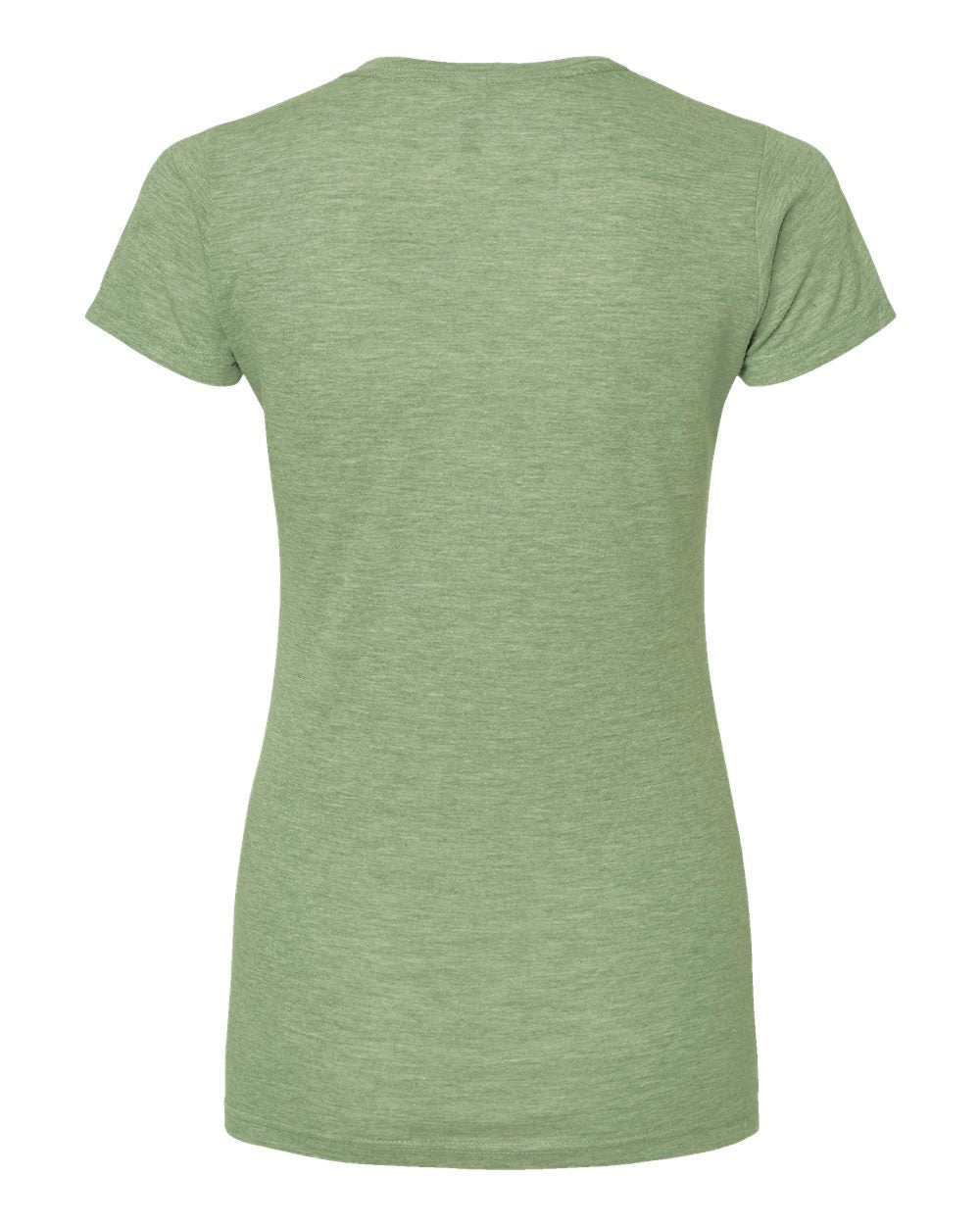 M&O Women's Deluxe Blend T-Shirt 3540 #color_Heather Green