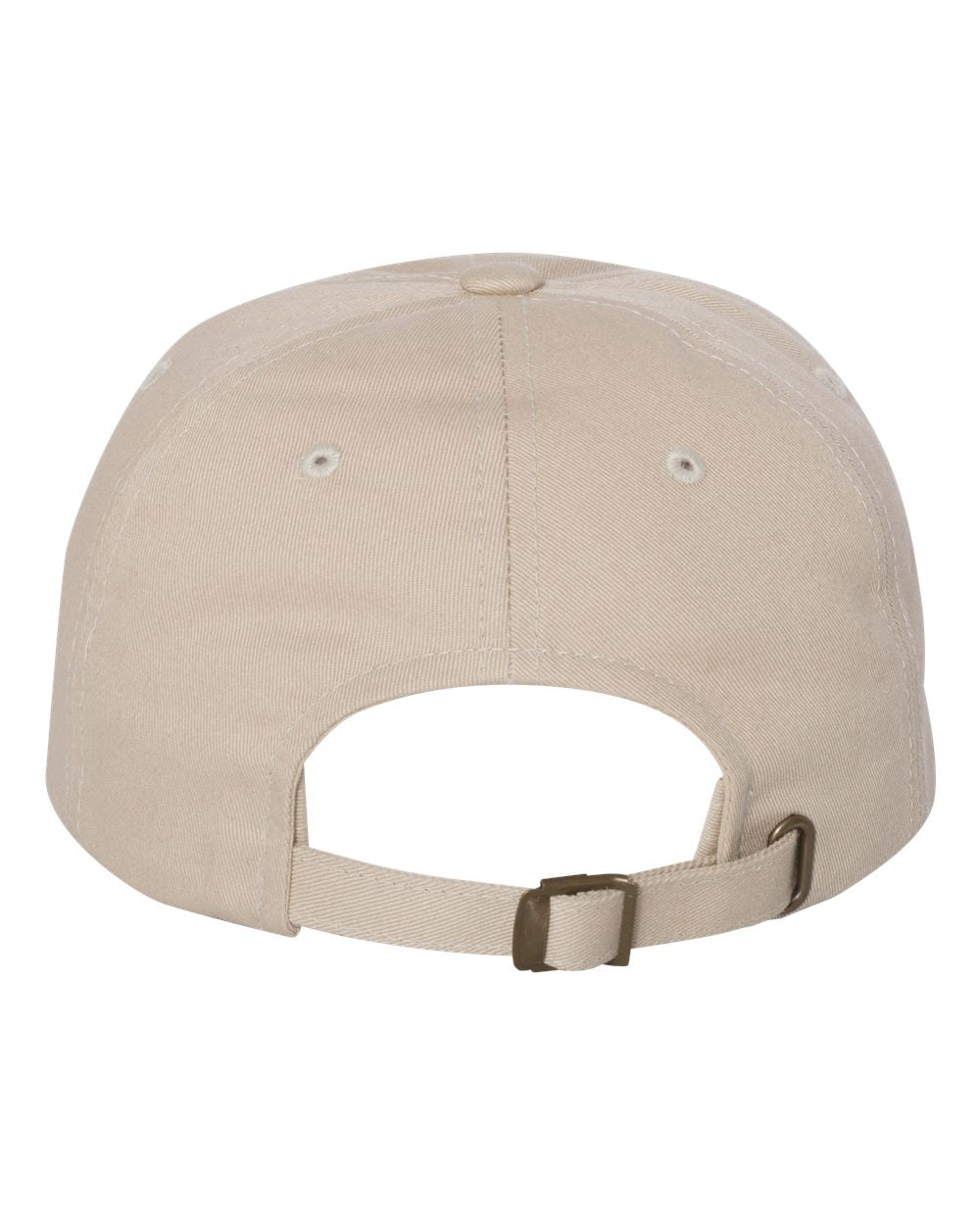 YP Classics Dad’s Cap 6245CM Stone Color Dad’s Cap Back View