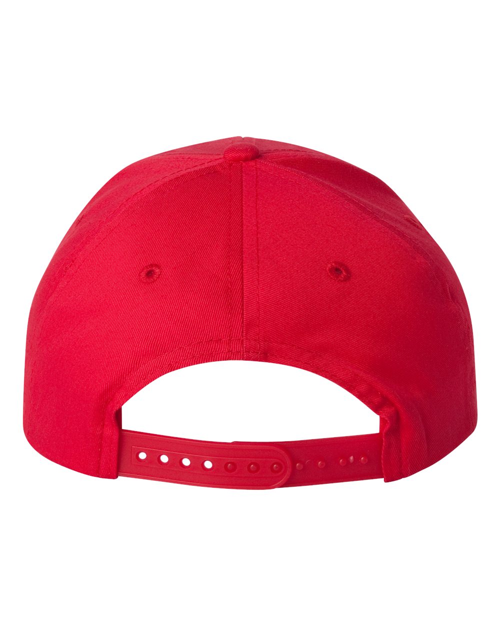 Red Color Valucap Lightweight Twill Cap