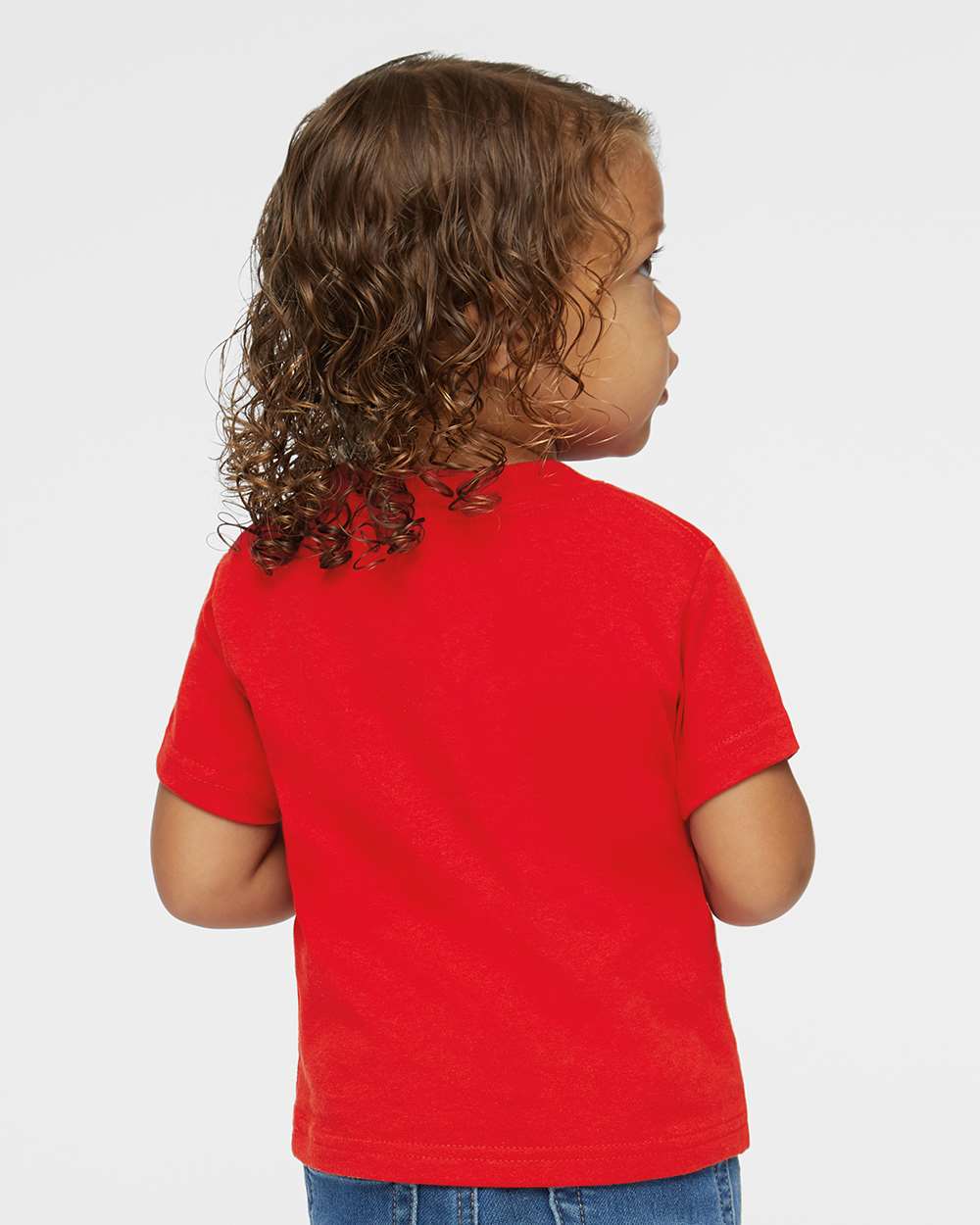 Rabbit Skins Toddler Cotton Jersey Tee 3301T #colormdl_Red