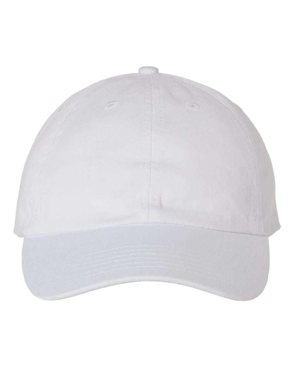White Color Adult Bio-Washed Classic Dad’s Cap