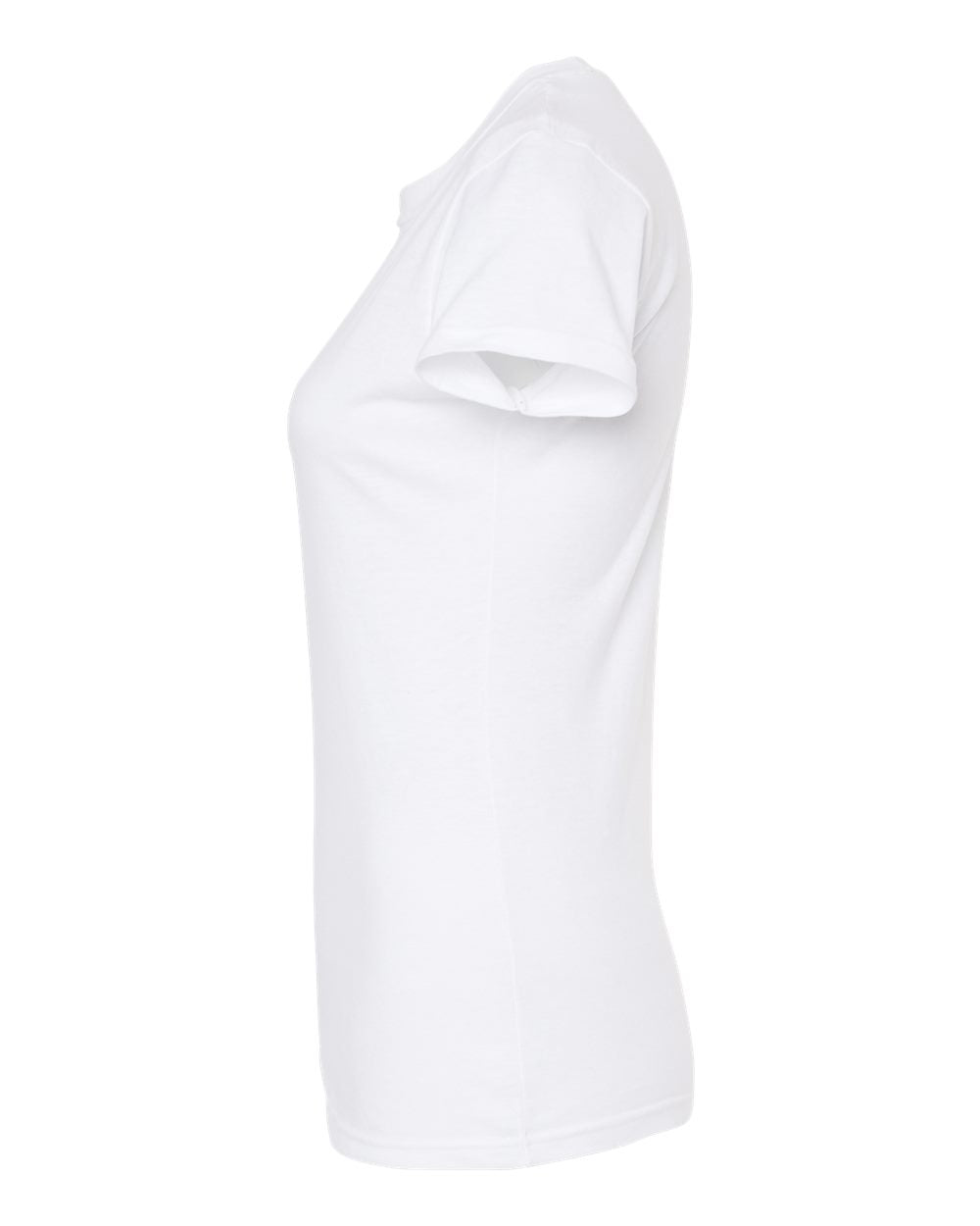 M&O Women's Fine Jersey T-Shirt 4513 #color_Fine White