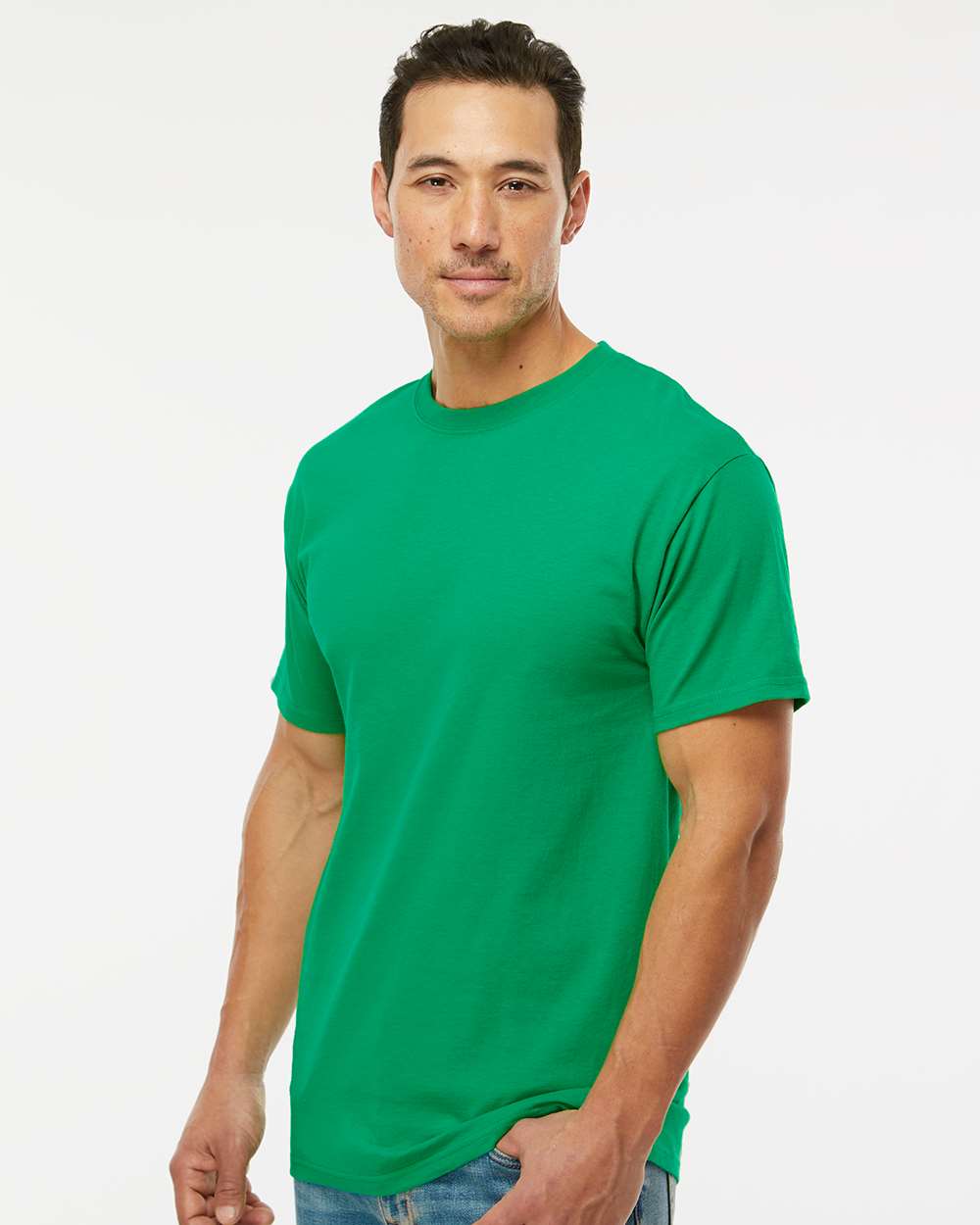 M&O Gold Soft Touch T-Shirt 4800 #colormdl_Irish Green