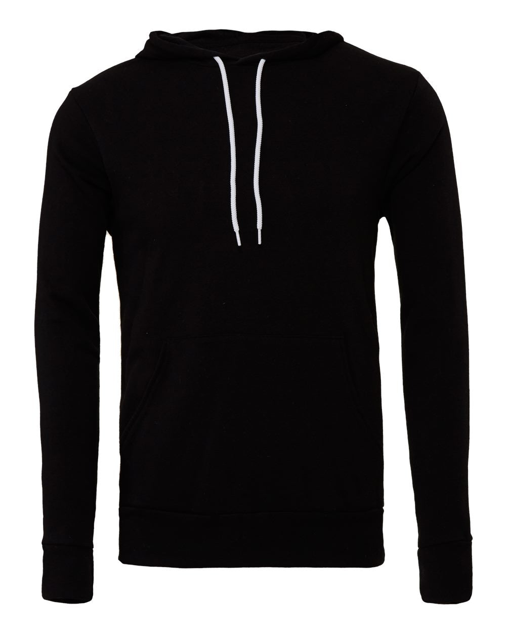 BELLA + CANVAS Unisex Sponge Fleece Hoodie 3719 #color_Black