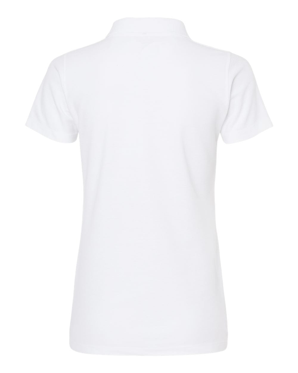 M&O Women's Soft Touch Polo 7007 #color_Fine White
