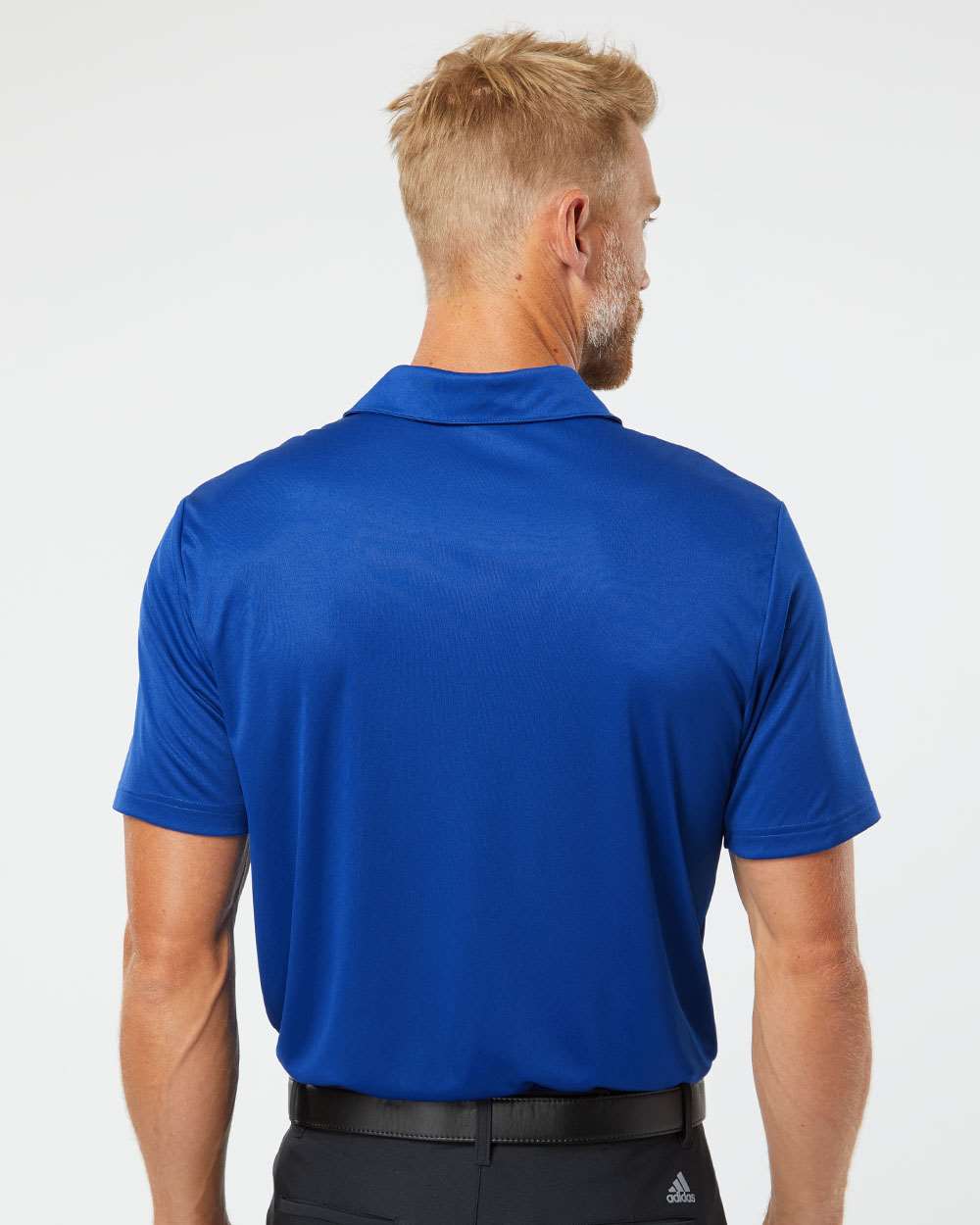 Adidas  A324 3-Stripes Chest Polo Men's T-Shirt #colormdl_Collegiate Royal/ Grey Three