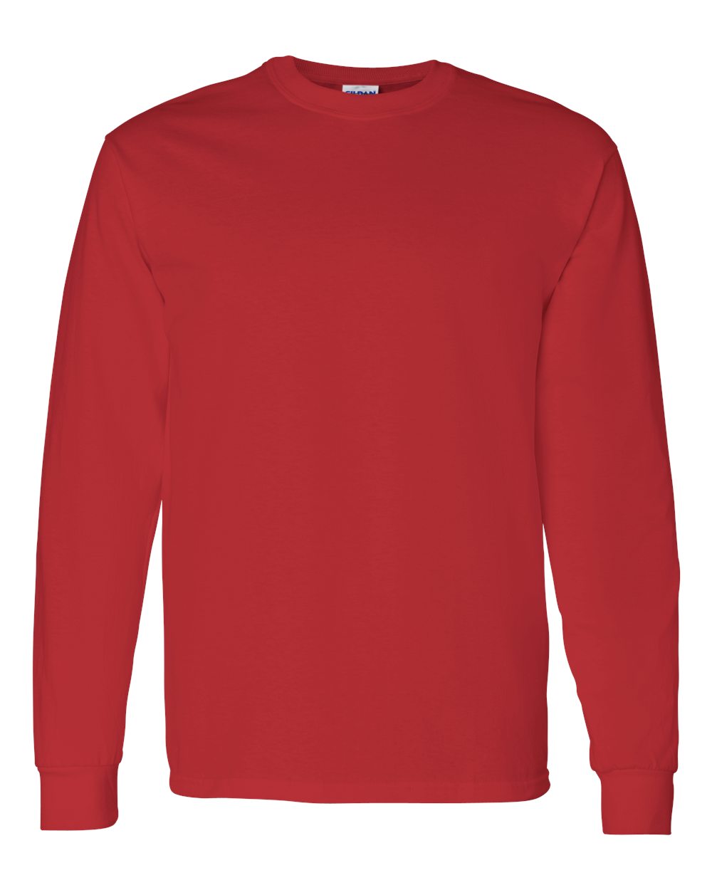 Gildan Heavy Cotton™ Long Sleeve T-Shirt 5400 #color_Red