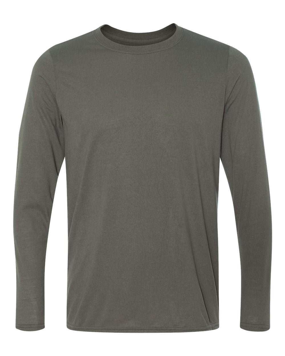 Gildan Performance® Long Sleeve T-Shirt 42400 #color_Charcoal
